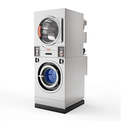 Vaskemaskine og tørretumblermaskine betjent